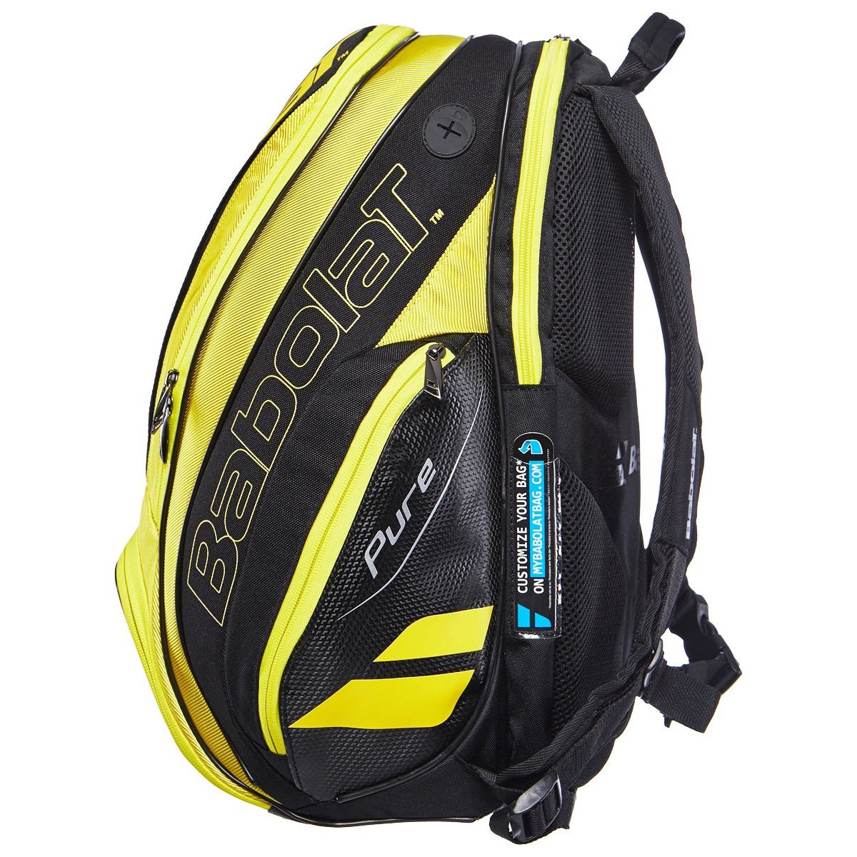 Zaino Tennis Babolat Pure Aero 2020 Nero/giallo - Capiente E Leggero